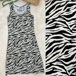 پیراهن طرح زبرا